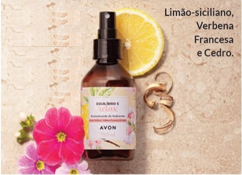 Avon Aromatizante De Ambiente Equil Brio E Relax Lim O Siciliano