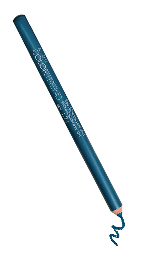 Avon Color Trend Lápis para Delinear Olhos Azul Escuro 1,1g 