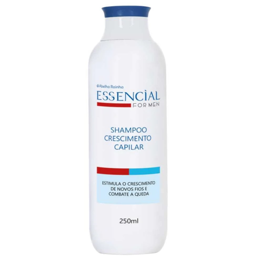 SHAMPOO DE CRESCIMENTO CAPILAR 250ML ESSENCIAL FOR MEN ABELHA