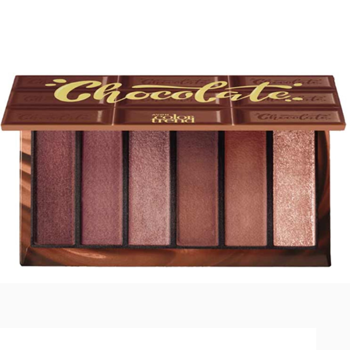 Avon Color Trend Paleta Coleção Chocolate 6 tons de Nudes 4,2 g