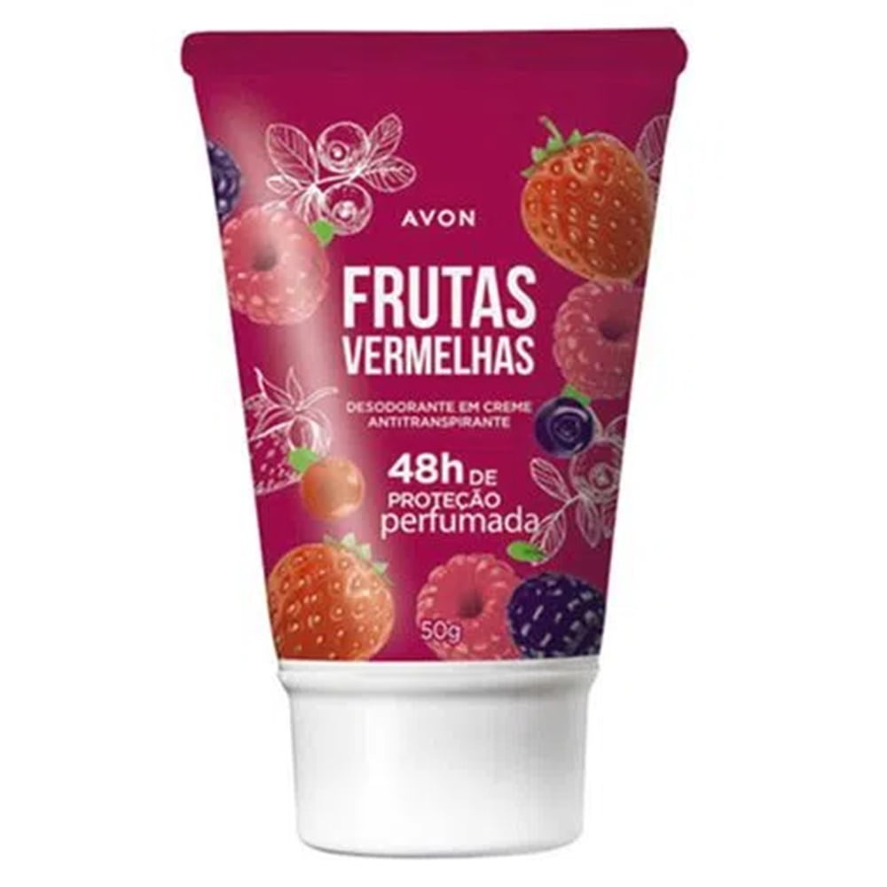 Avon Desodorante em Creme Antitranspirante Frutas Vermelhas 50 g 