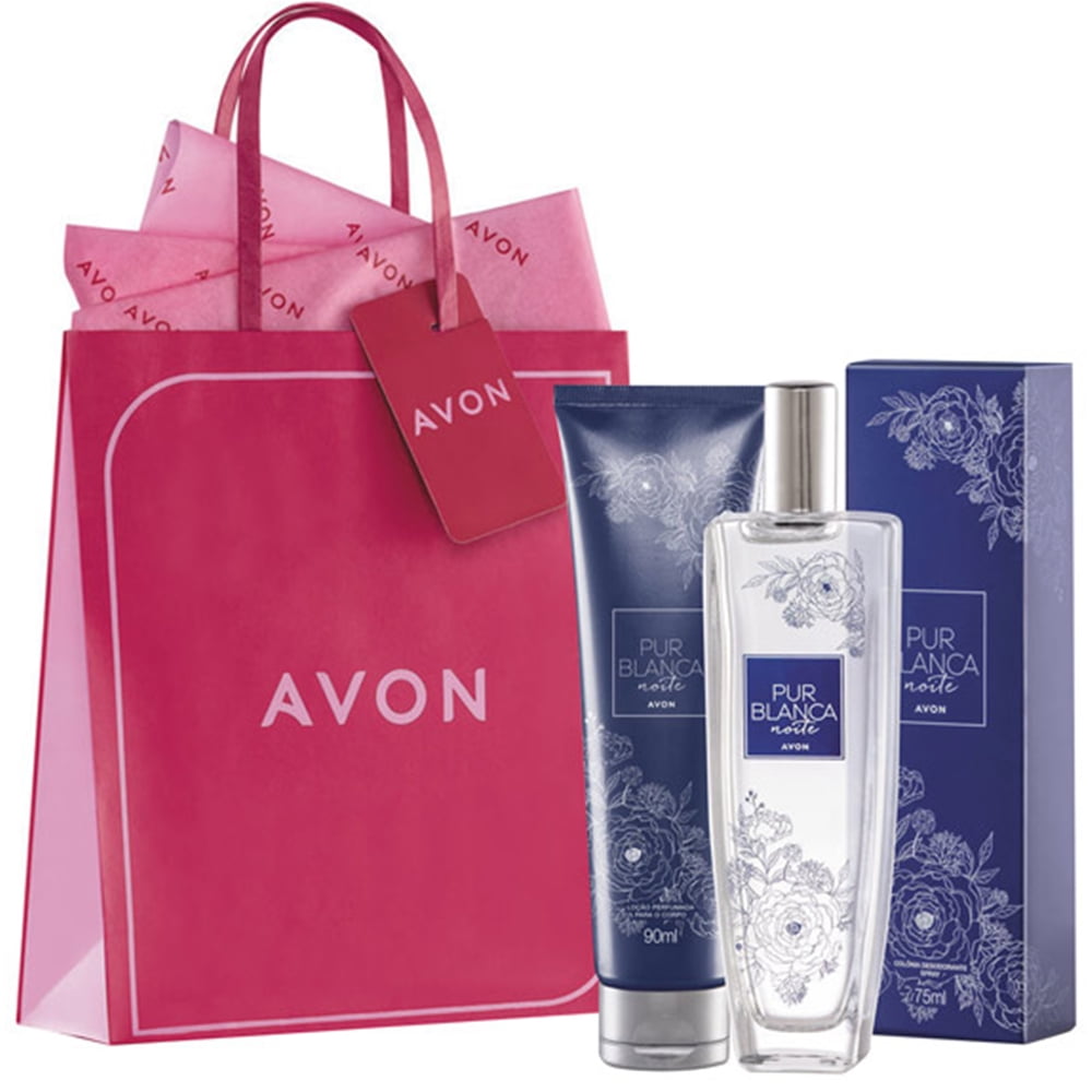 Avon Presente Pur Blanca Noite Especial Natal 2021 - 2 itens