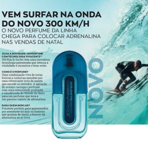 Avon 300KM/h Surfer Deo Colônia 100ml