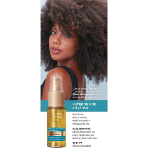 Avon Argan Sérum De Tratamento Finalizador Nutrição Completa Advance Techniques 30ml