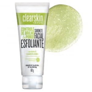 Avon Clearskin Sabonete Esfoliante Facial de Limpeza Profunda 75g