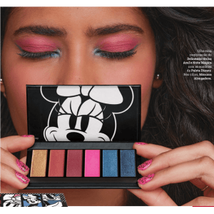 Avon Maquiagem Paleta de Sombras Minnie para Olhos Avon Color Trend Coleção Disney 