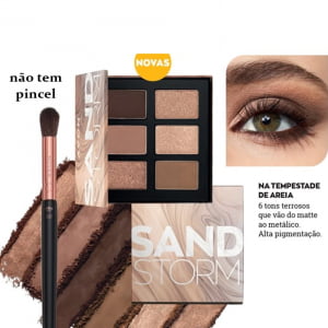 Sand Storm Avon Maquiagem Paleta de Sombras Para Olhos Sand Storm 7,2g
