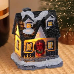 LED Light Up Natal Mini Village House