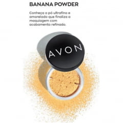 AVON Pó Facial Finalizador Avon Banana Powder HD 9g