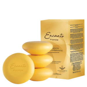 Avon Presente Encanto ATraente e Deslumbrante Ylang Ylang Dourado 2 itens