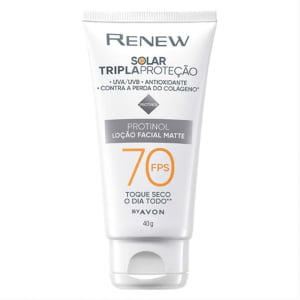 Avon Protetor Facial Solar Renew FPS 70 40g PROTINOL 