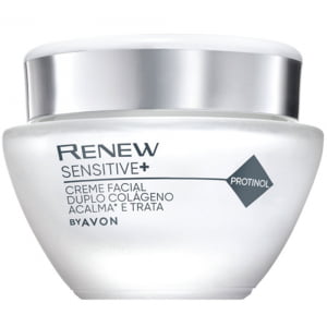 Avon Renew Sensitive + Creme Duplo Colágeno 50g 