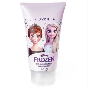 Avon Gel de Cabelos com Glitter Frozen Magic 65g