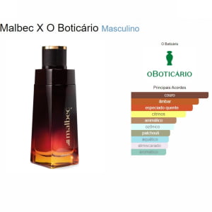 O Boticário Malbec X Desodorante Colônia 100ml