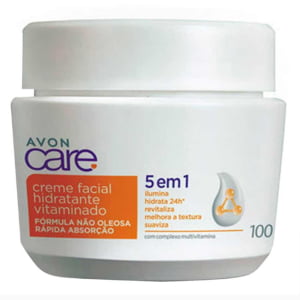 Avon Care Creme Facial Hidratante Vitaminado 100g - 5 em 1 AVON CARE MULTI-VITAMIN CREME