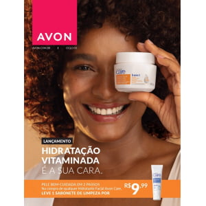 Avon Care Creme Facial Hidratante Vitaminado 100g - 5 em 1 AVON CARE MULTI-VITAMIN CREME