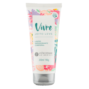 L'OCCITANE VIVRE Loção Desodorante Corporal Jeito Leve 200ml