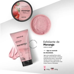 Creme Esfoliante Morango Labotrat 150G