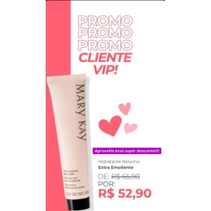 Mary Kay® Hidratante Noturno Extra Emoliente 60g