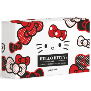 Caixa com 2 Sabonetes em Barra Hello Kitty Jequiti 70g cada