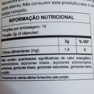 PSYLLIUM WVEGAN 60 CÁPSULAS Sidney Oliveira SIDNEY OLIVEIRA